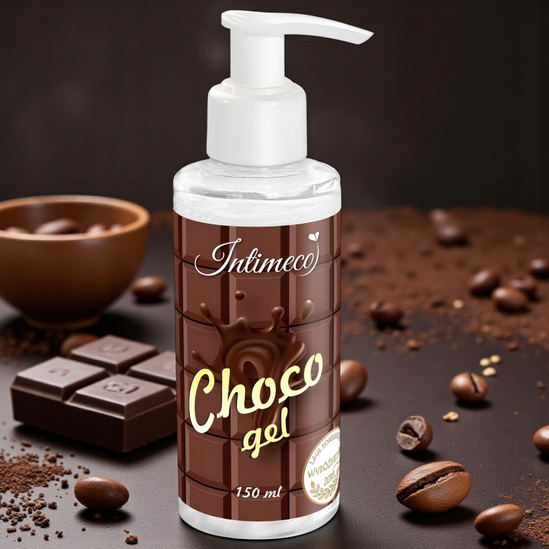 Гель інтимний на водній основі шоколадний Intimeco Choco Gel 150 мл віджимання