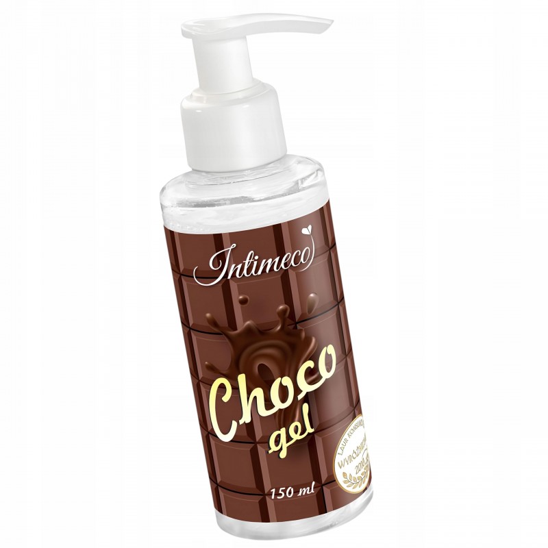 Любрикант водяний шоколадний Intimeco Choco Gel 150мл віджимання
