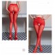 Панчохи Колготки Сексуальні З Отвіром З Діркою Open Crotch Червоні
