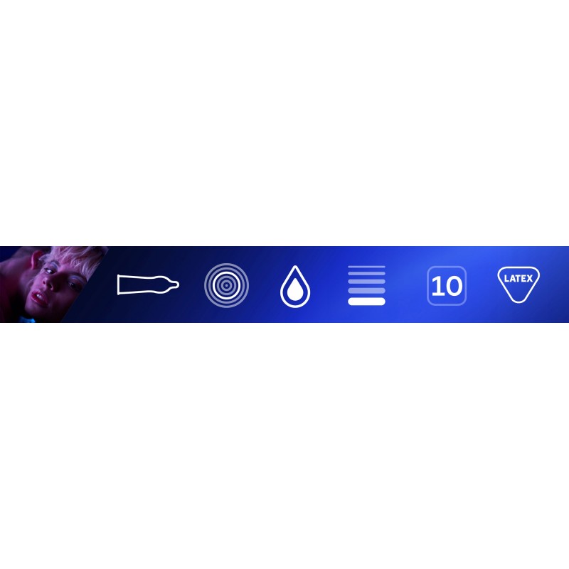 Презервативи DUREX PERFECT GLISS 10 шт. для анального сексу, ковзкі