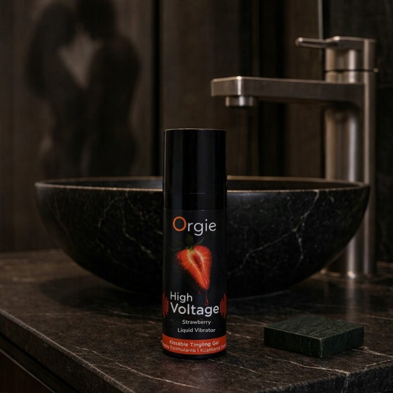 ВІБРАТОР РІДКИЙ ОРАЛЬНИЙ ORGIE СЕКСУАЛЬНИЙ VIBE STRONG ПОЛУНИЦЯ 15МЛ ПОТУЖНИЙ ОРГАЗМ