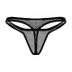Male Power Stretch Lace Stringi Бонг мереживні чорні S/M