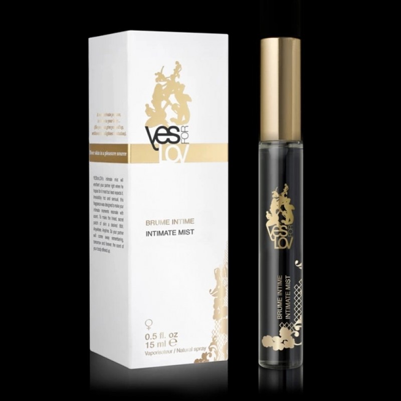 YESforLOV Intimate Mist серпанок для тіла 15мл - тонкий аромат, атомайзер