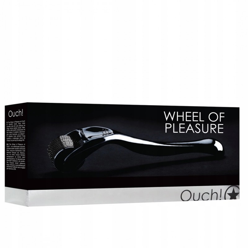 Ouch! Wheel Pin - Сталеве Стимулююче Колесо з Шипами 18 см