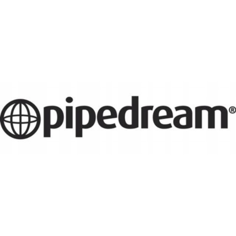 Чоловічий пояс чесноти, що закривається на замочок Pipedream чорний силікон