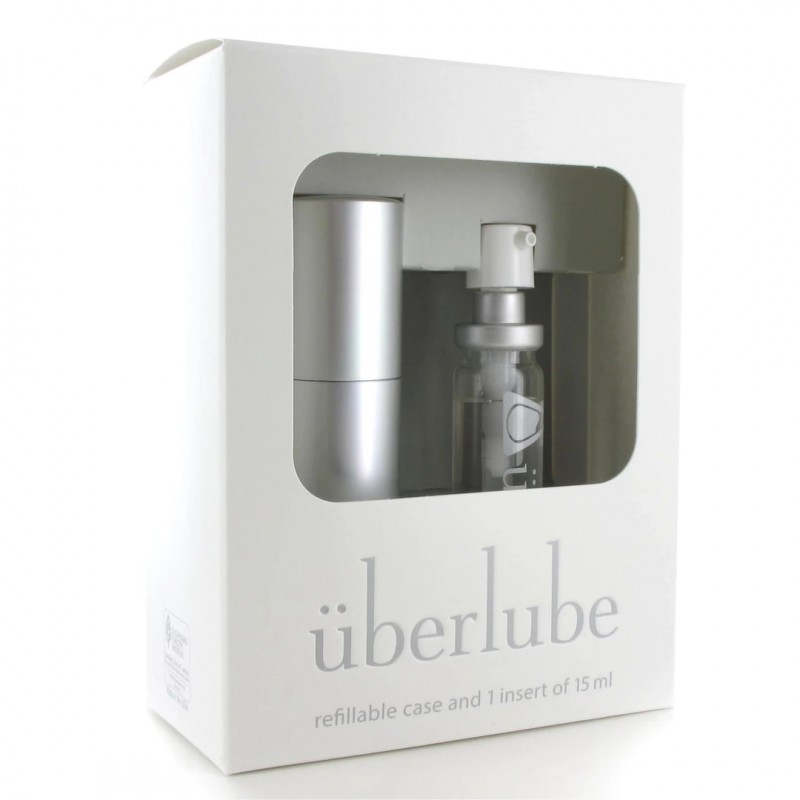 Uberlube Good-To-Go Silver силіконовий подорожній лубрикант 15 мл