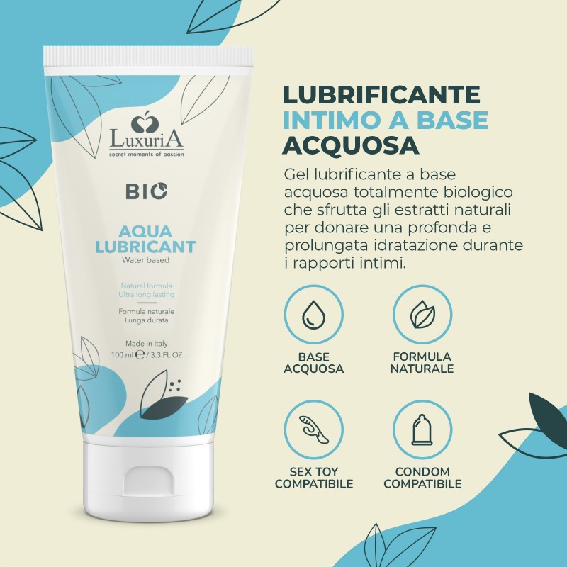 Любрикант Водяний Luxuria Bio Aqua Lubricant 100 Мл IntimateLine