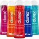DUREX ЗВОЛОЖУЮЧИЙ СТИМУЛЮЮЧИЙ ГЕЛЬ ЗІ СМАКОМ набір гелів мікс різні види 5 шт.