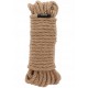 Конопляна мотузка для зв'язування Taboom Hemp Rope 10 Meter 7 мм Nude