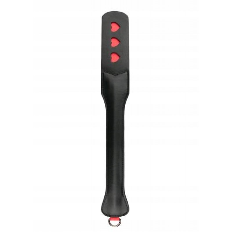Пейч-Лонг Leather Paddle З Серцем