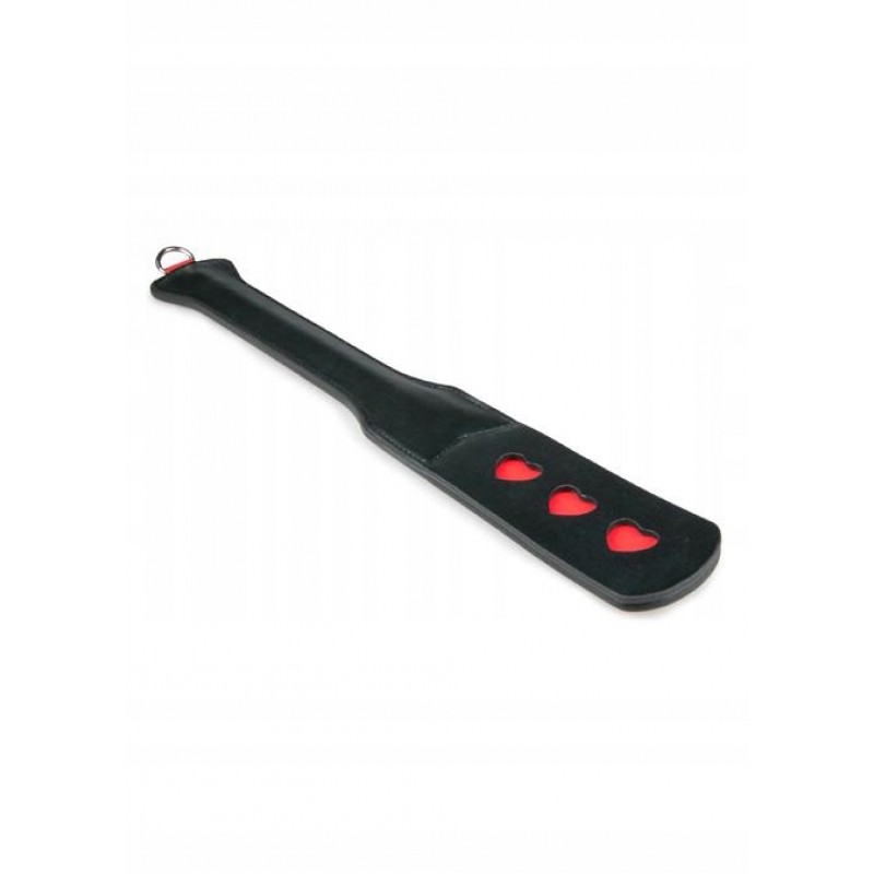 Пейч-Лонг Leather Paddle З Серцем
