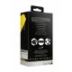 Head Harness with Solid Ball Gag - Чорний