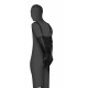 Zip-up Full Sleeve Arm Restraint - Чорний