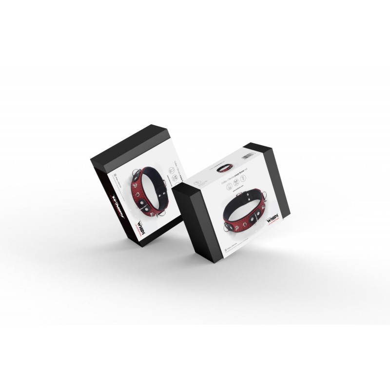 Нашийник- Collar Crazy Horse Red, Малий