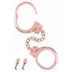 Меноттес pour poignets en métal or rose