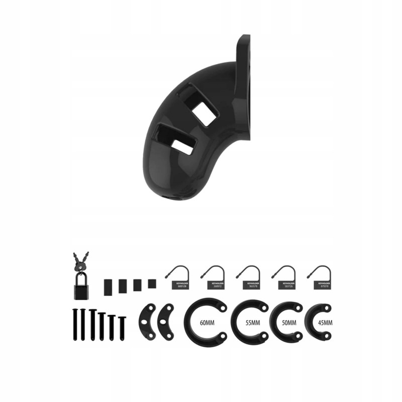 Модель 13 Chastity Cock Кейдж Black - 6,5 см