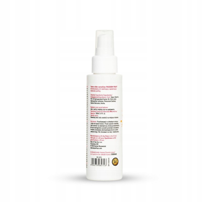 MyLove Taste-slide sensitive-passion fruit 100 мл.