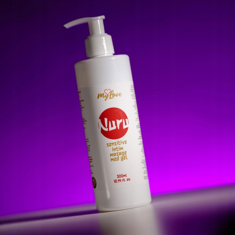 MyLove Nuru-Nuru sensitive intim masage-med gel 300 мл.