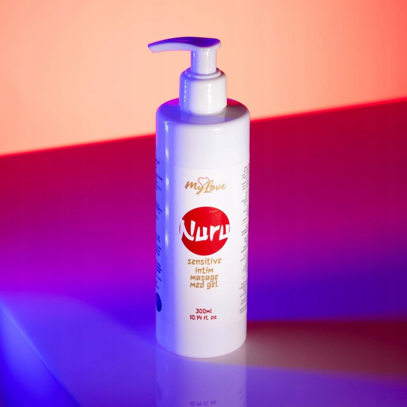 MyLove Nuru-Nuru sensitive intim masage-med gel 300 мл.