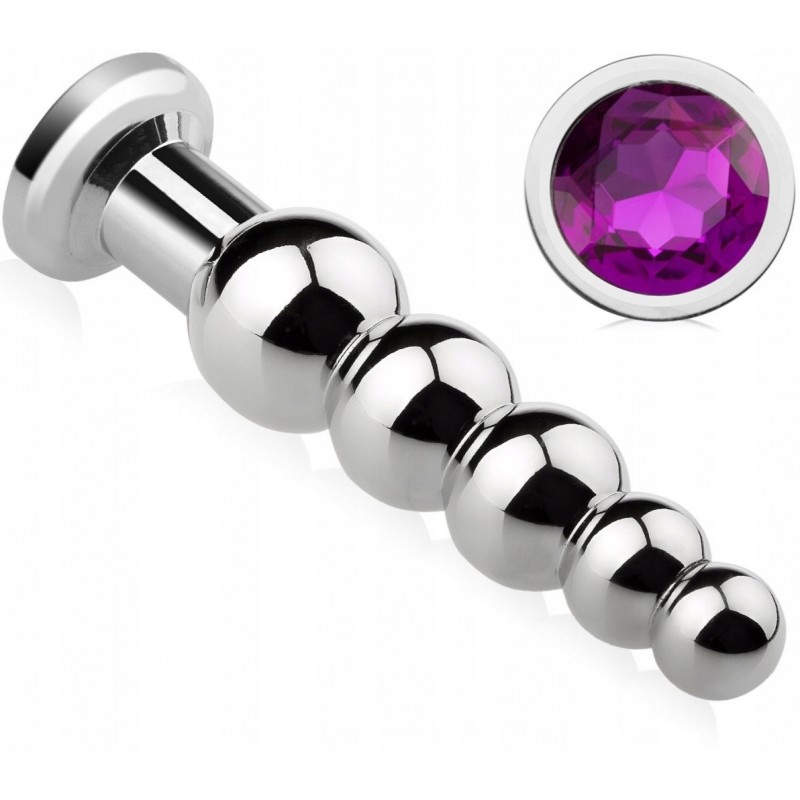 ВЕЛИКИЙ КУЛЬКОВИЙ АНАЛЬНИЙ ПРОБКА З МЕТАЛУ BUTT PLUG СТАЛЕВИЙ SEX ANAL PLUG