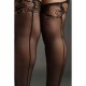 Two Piece with Halter Turtleneck and Pantie with Attached Stockings - OSX -