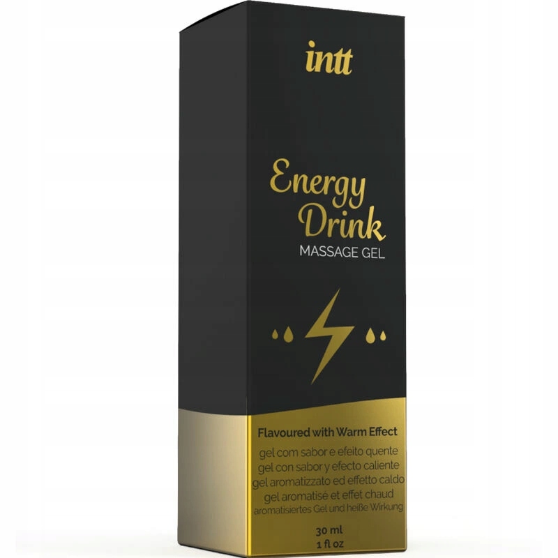 INTT Масажний гель Energy Drink 30мл з зігріваючим ефектом