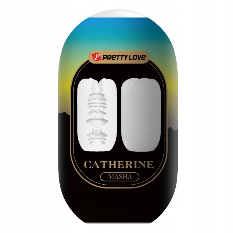 НАКЛАДКА МАСТУРБАТОР ЯЙЦЕ ПОДВІЙНА ФАКТУРА TPR PRETTY LOVE CATHERINE MASHA