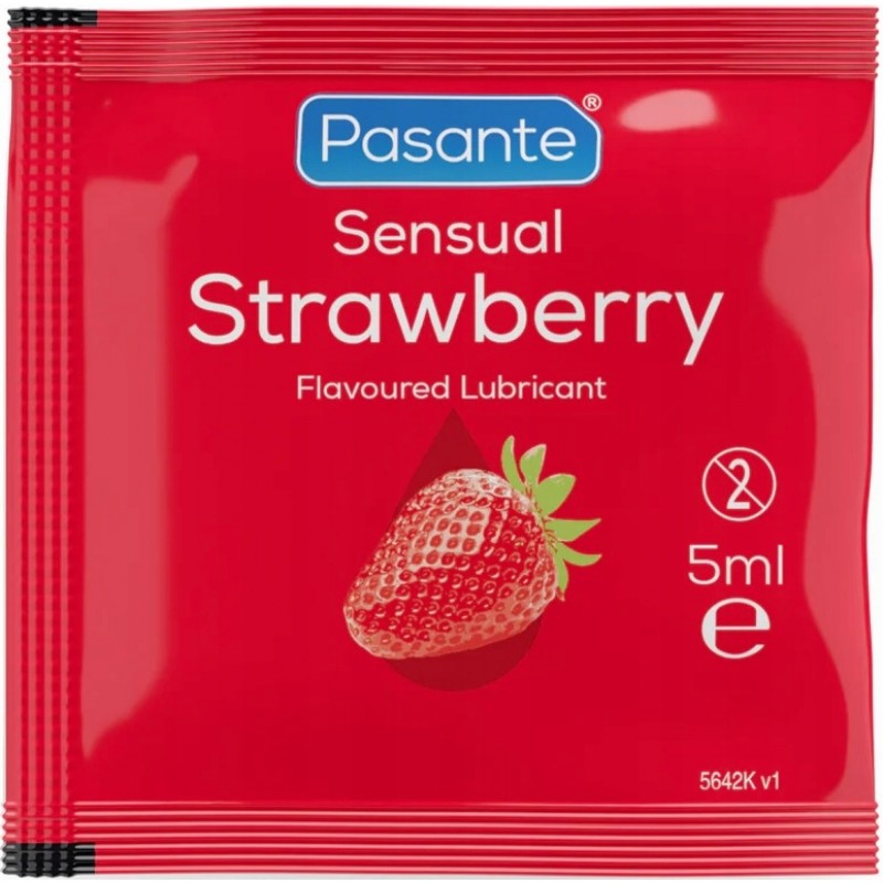 Pasante ІНТИМНИЙ ГЕЛЬ МІКС смаків Любрикант водяний 5шт х 5мл Flavoured Lubes