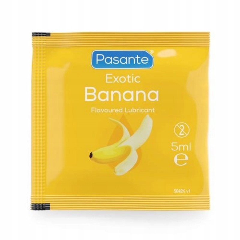 Pasante ІНТИМНИЙ ГЕЛЬ МІКС смаків Любрикант водяний 5шт х 5мл Flavoured Lubes