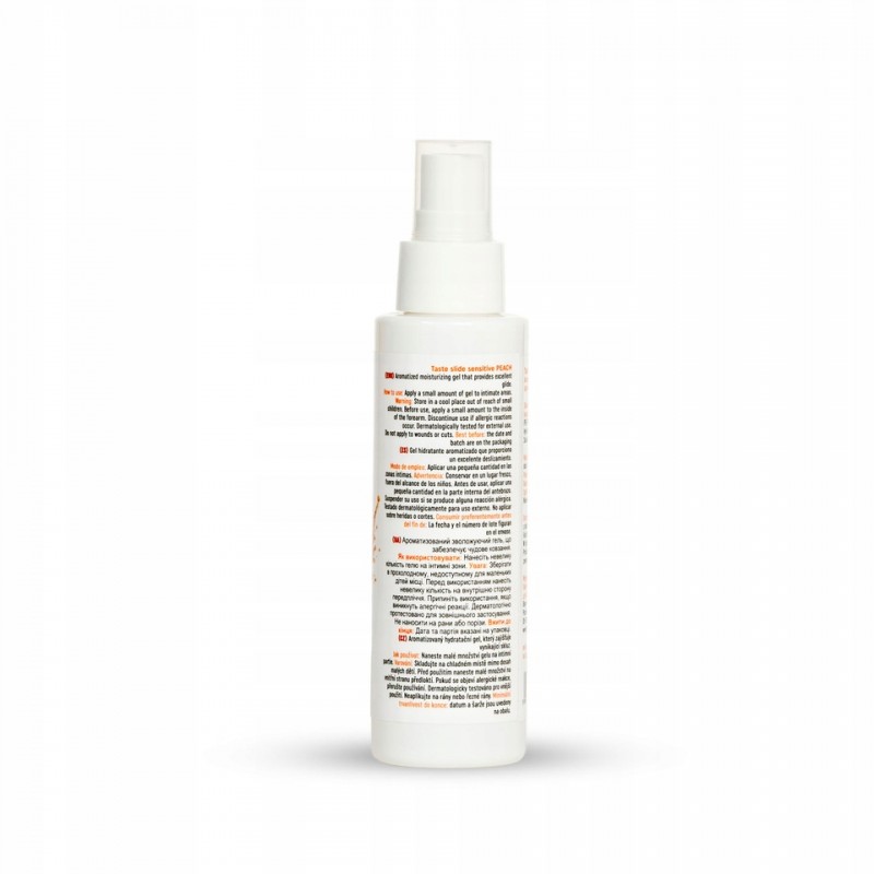 Інтимний гель персик - MyLove Taste Slide Sensitive Peach 100 мл