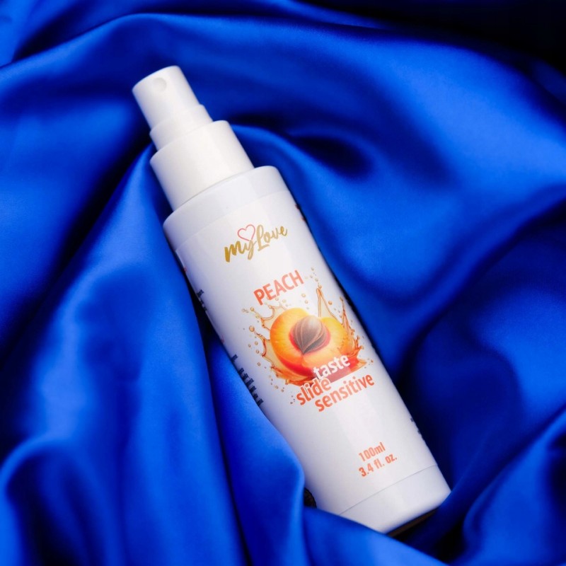Інтимний гель персик - MyLove Taste Slide Sensitive Peach 100 мл