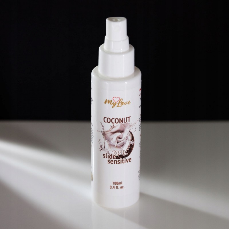 Кокосовий інтимний гель - MyLove Taste Slide Sensitive Coconut 100 мл