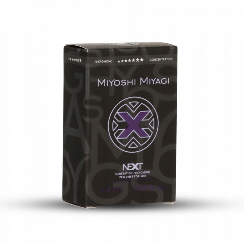 Парфуми чоловічі з феромонами кишеньковий варіант Miyoshi Miyagi Next X 2,4 мл