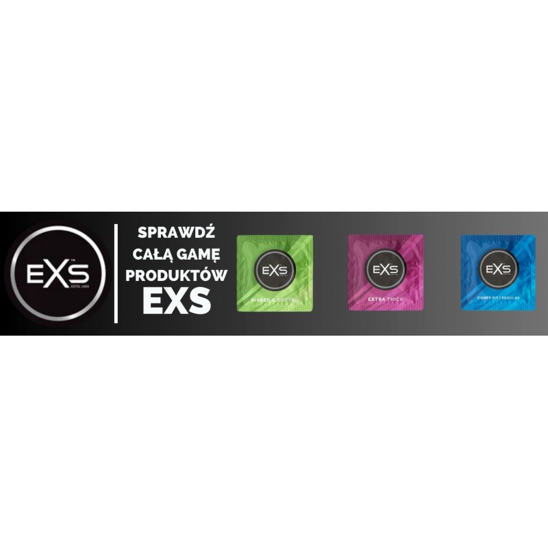 Презервативи EXS Magnum Великий Розмір XL Тонкі Зволожені 3 шт.