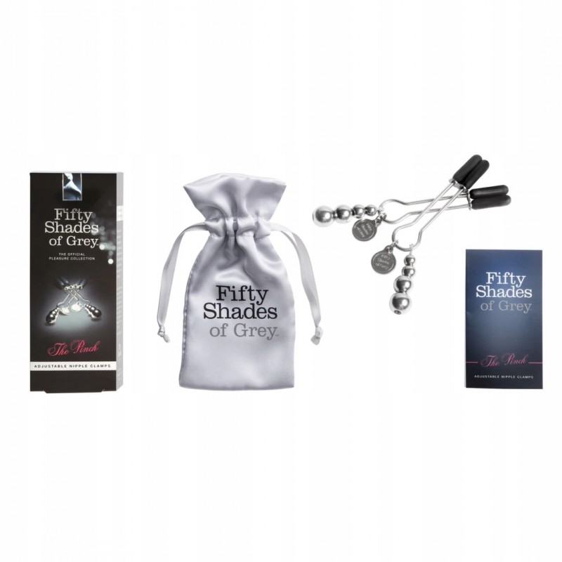 Fifty Shades of Grey The Pinch - регульовані затискачі з металевою обробкою