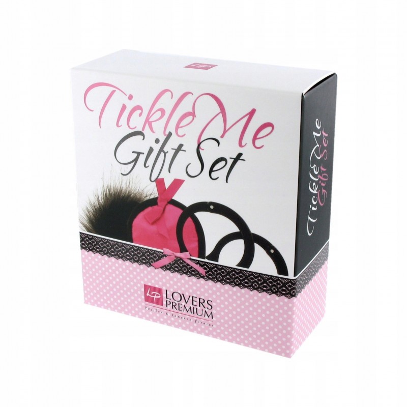 НАБІР АКСЕСУАРІВ БДСМ - TICKLE ME GIFT SET PINK