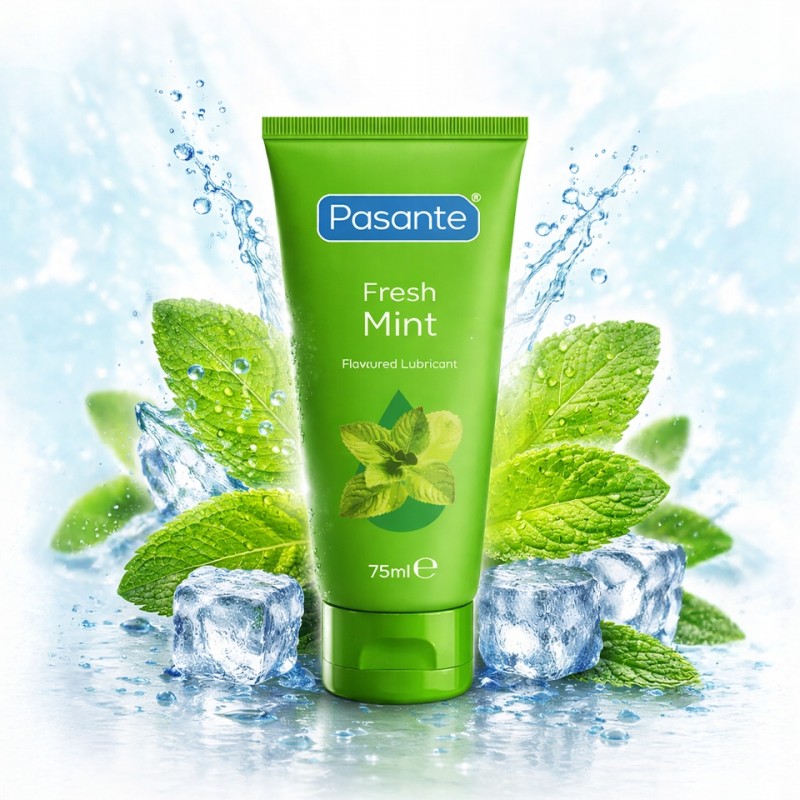 Любрикант водний м'ятний - 75 мл Pasante Fresh Mint Flavoured