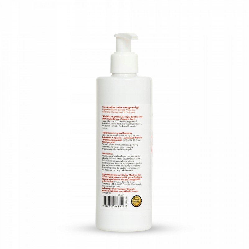 Любрикант для масажу Nuru - MyLove Nuru sensitive intim masage Gel 300 мл