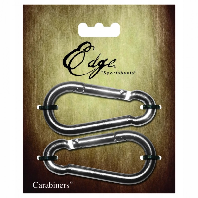 Sportsheets Edge Carabiners - Міцні металеві пряжки (2 шт)