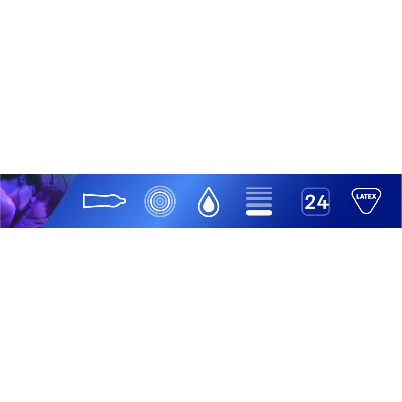 Презервативи Durex EXTRA SAFE густіші безпечні 24 шт. екстра зволожені