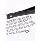 Поводок з ручкою Taboom Chain Leash Black