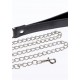 Поводок з ручкою Taboom Chain Leash Black