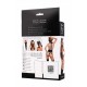 Glossy Kitti, боді та котячі вуха, wetlook, black, XL