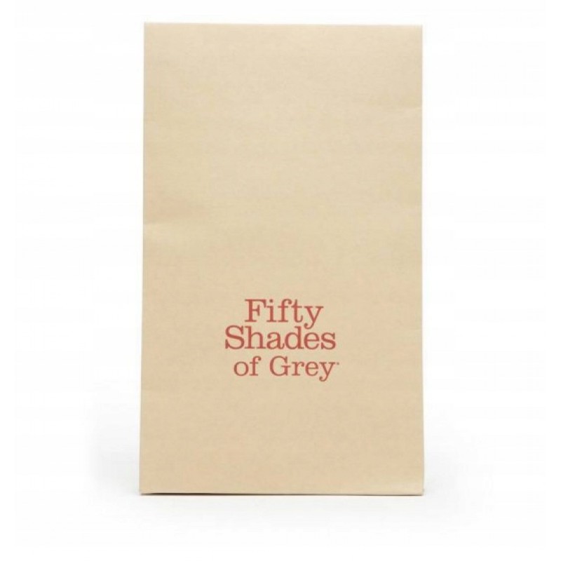 Fifty Shades of Grey Солодкий антиципаційний нашийник з ланцюжком і затискачами