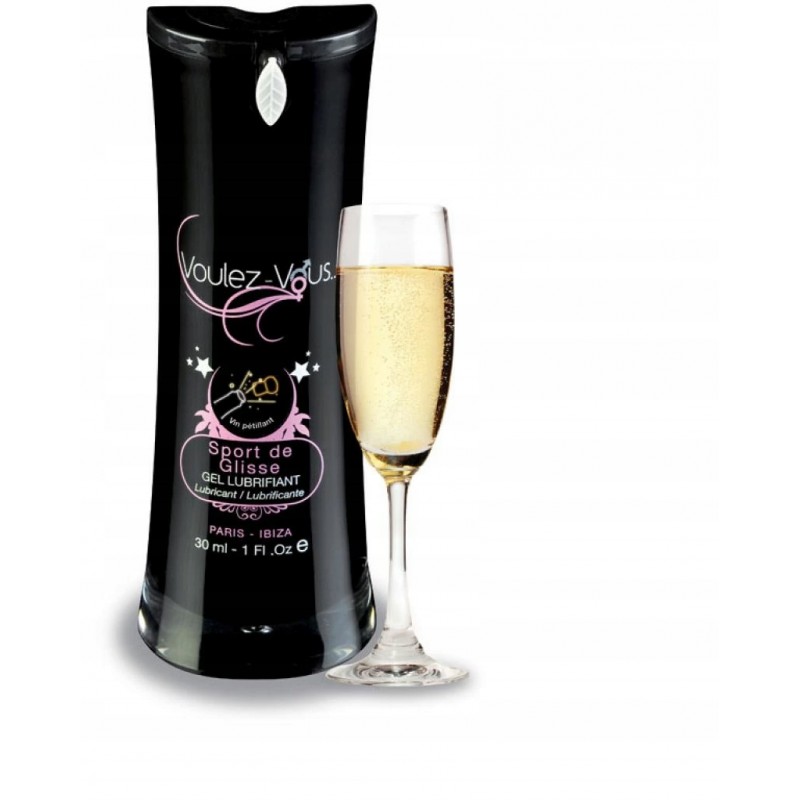 Voulez-Vous Waterbased Lubricant Шампанське 30мл - зволожуючий водний гель
