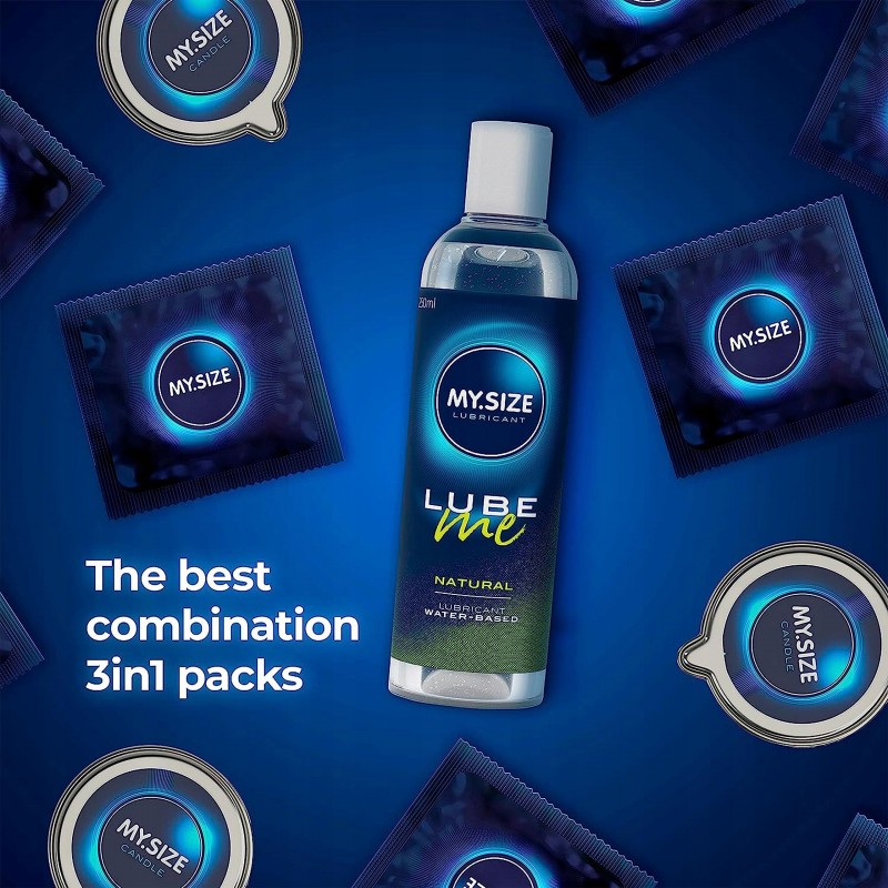 MY.SIZE Lube Me Преміум лубрикант Tingly Warming 250 мл І Інтимний гель