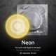 Презервативи AMOR Premium Neon, фосфоресціюючі, Ø 53 мм, 50 шт.