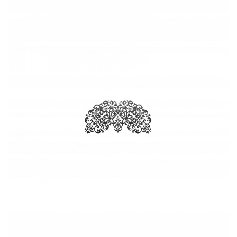 Вінілова маска Bijoux Indiscrets Даліла чорна