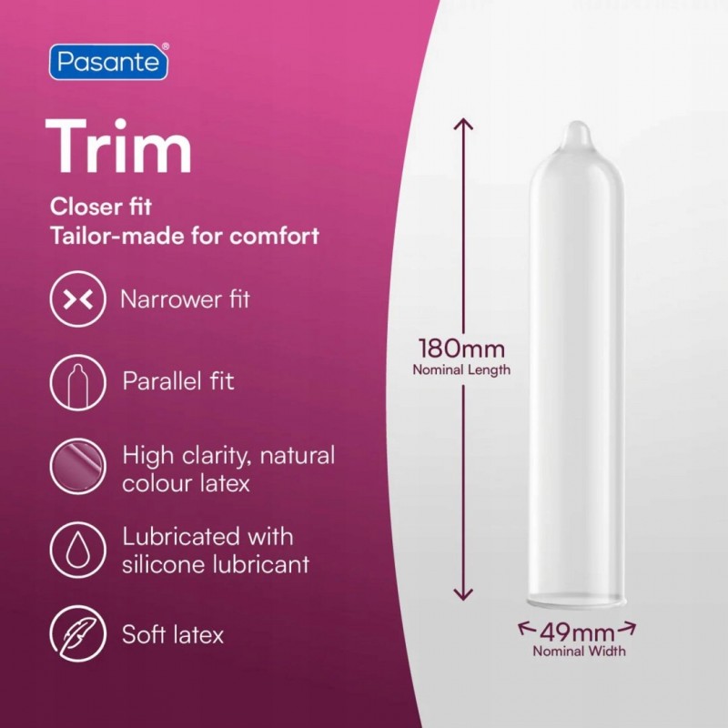 Pasante Трім Кондомс 3 pcs