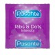 Pasante Ribs & Dots/Intensity Condoms 3 шт